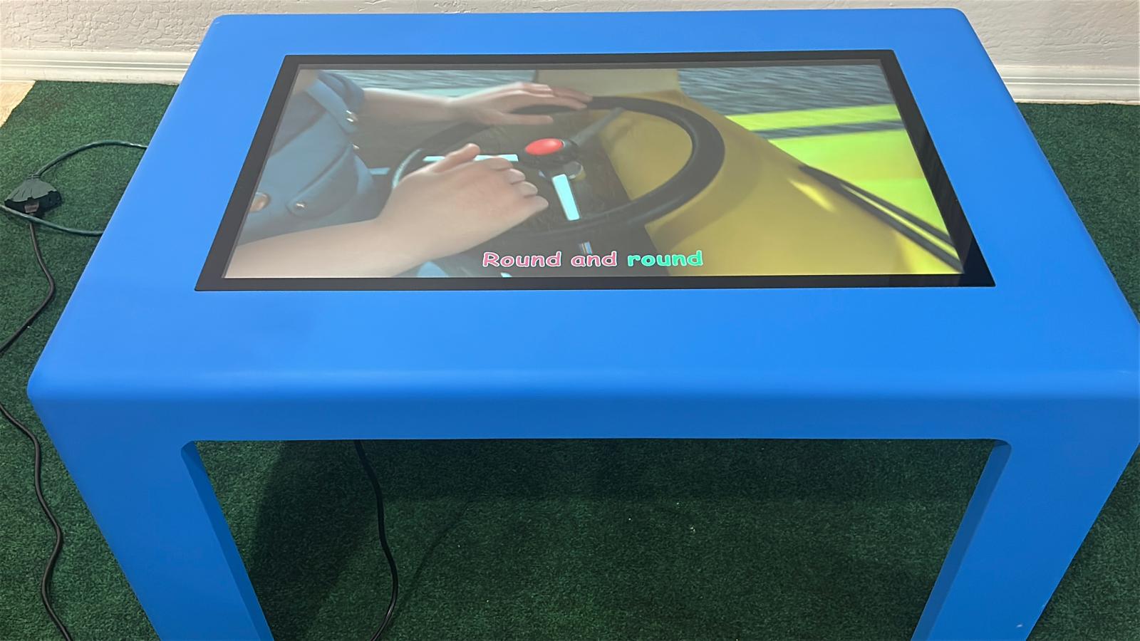 Kids digital screen in use